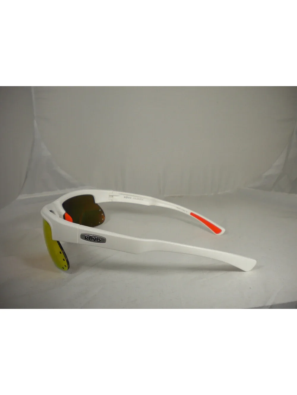 REVO RE 1025 09 OG CUSP S WHITE SOLAR ORANGE Polarized (R-24)